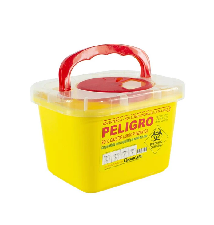 CAJAS CORTOPUNZATE 3LT COLOR AMARILLO