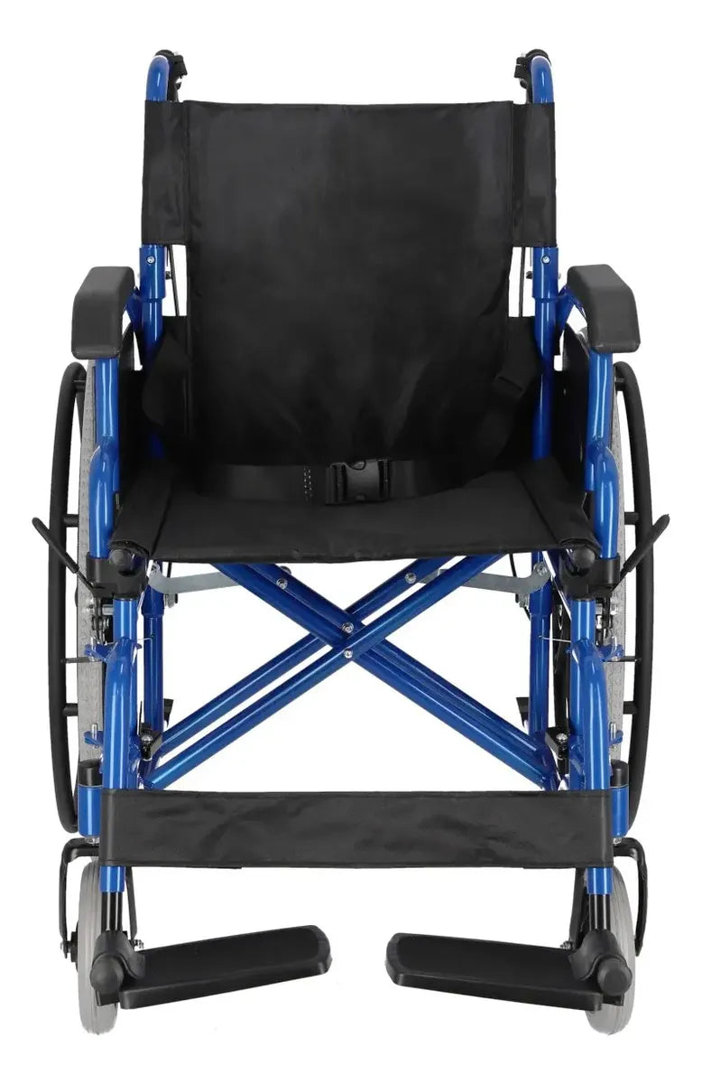 SILLA DE RUEDAS ACERO TALLA 46